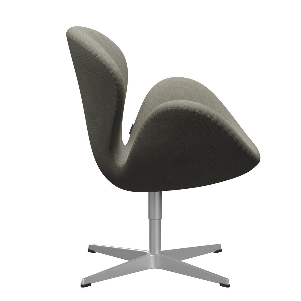 Fritz Hansen Swan Lounge Stuhl, Silbergrau/Ruhmes Grau (61136)