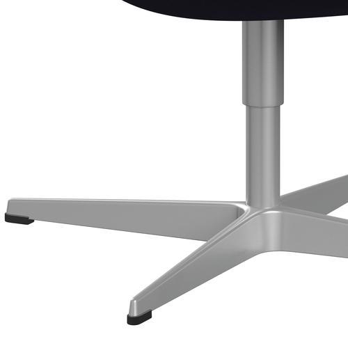 Sedia fritz Hansen Swan Lounge, Viola Grey Silver/Fame Dark