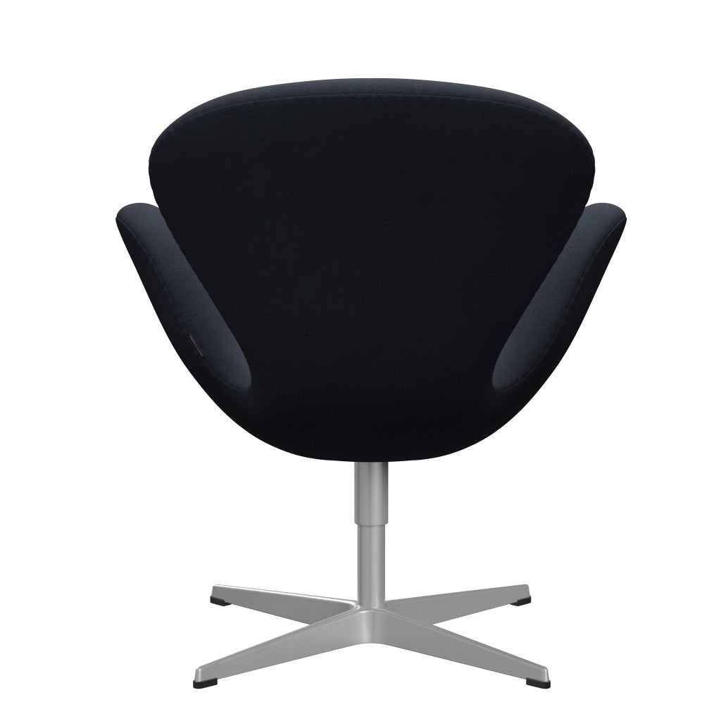 Fritz Hansen Swan Lounge Sillón, Silver Grey/Fiord Midnight Blue