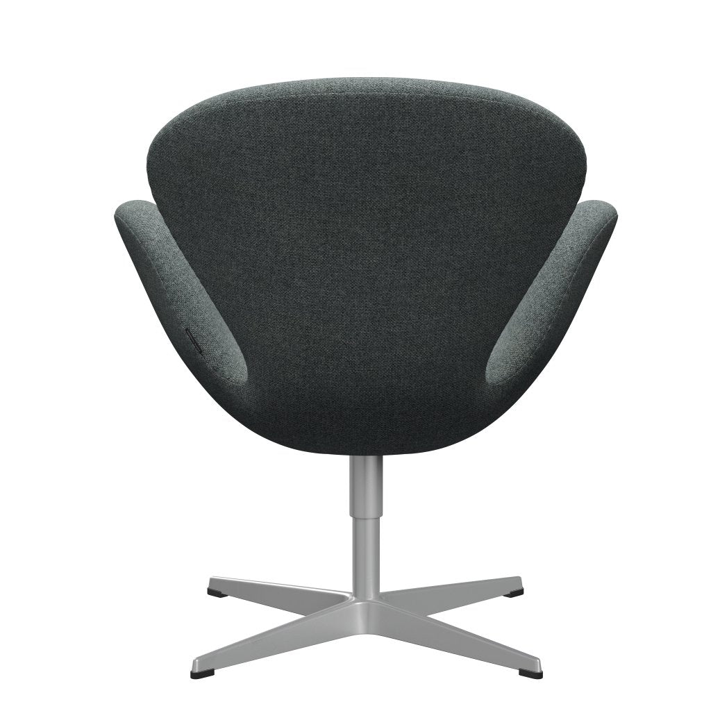 Fritz Hansen Chaise salon de cygne, gris argenté / gris de Hallingdal