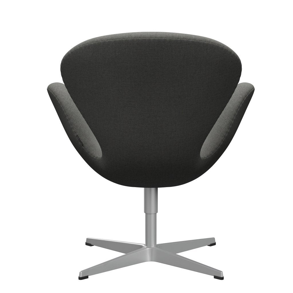 Fritz Hansen Swan Lounge stól, Silver Grey/Re Wool Taupe/Natural