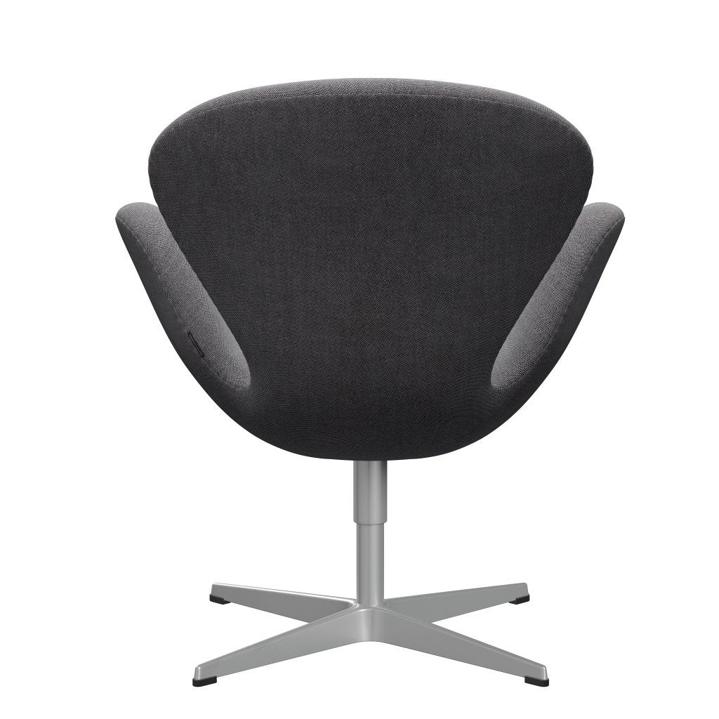 Fritz Hansen Swan Lounge Chair, Silver Grey/Rime Salt & Pepper