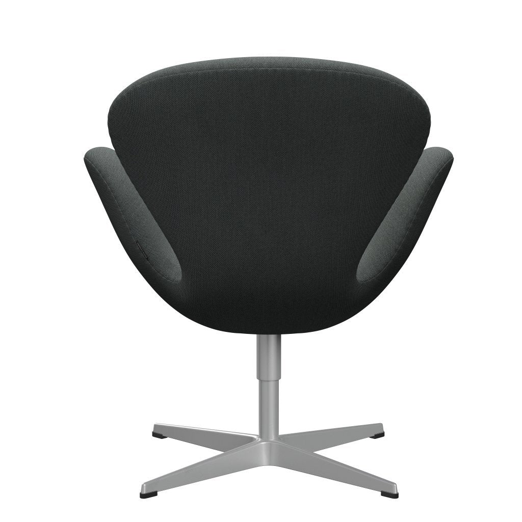 Fritz Hansen Swan Lounge Chair, Silver Gray/SteelCut Trio Coal