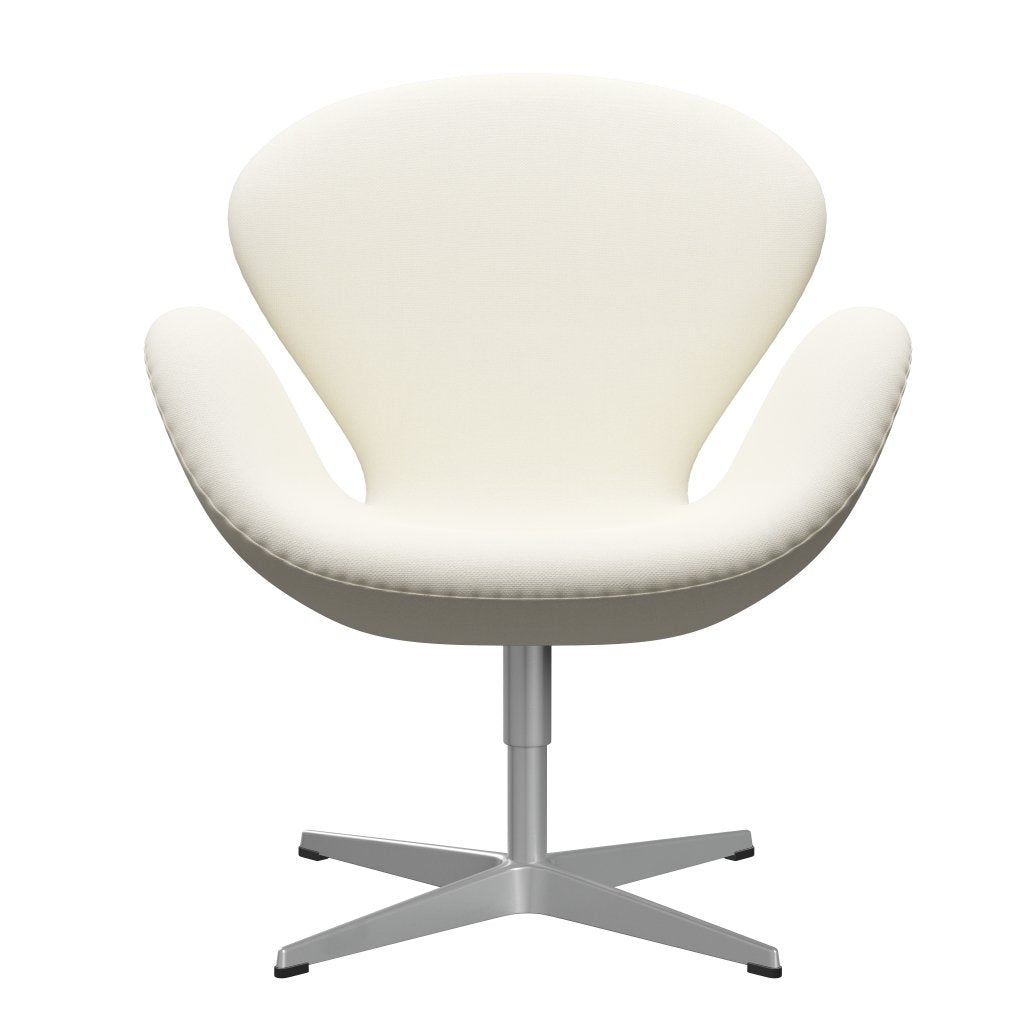 Fritz Hansen Chaise salon de cygne, crème gris argenté / sunniva