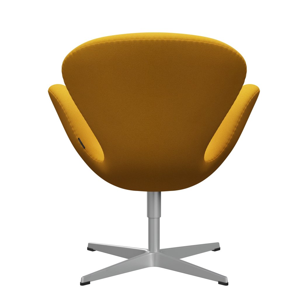 Sedia fritz Hansen Swan Lounge, senape grigio argento/tonus