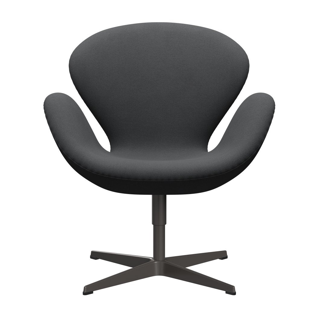 Sedia da salone Fritz Hansen Swan, calda grafite/Christianshavn grigio uni