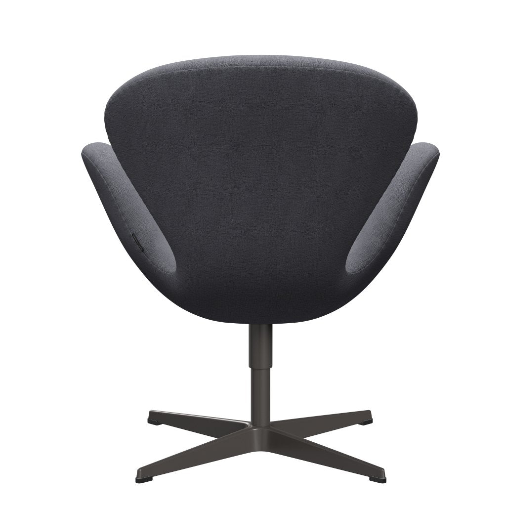 Sedia fritz Hansen Swan Lounge, calda grafite/Christianshavn grigio chiaro