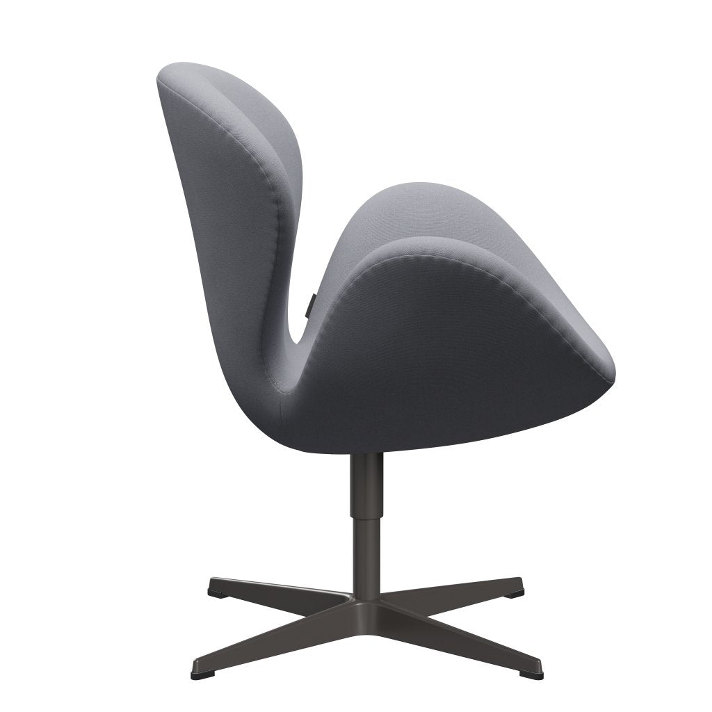 Sedia fritz Hansen Swan Lounge, calda grafite/Christianshavn grigio chiaro uni