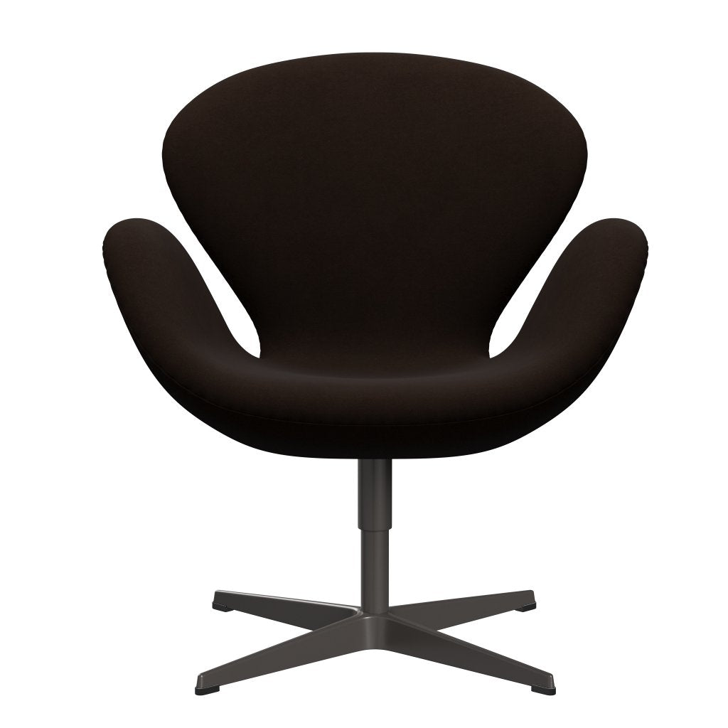 Fritz Hansen Swan Lounge Chair, Graphite / confort chaud (01566)