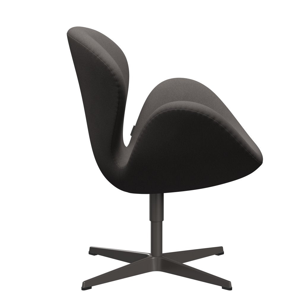 Sedia fritz Hansen Swan Lounge, calda grafite/comfort grigio scuro (60008)