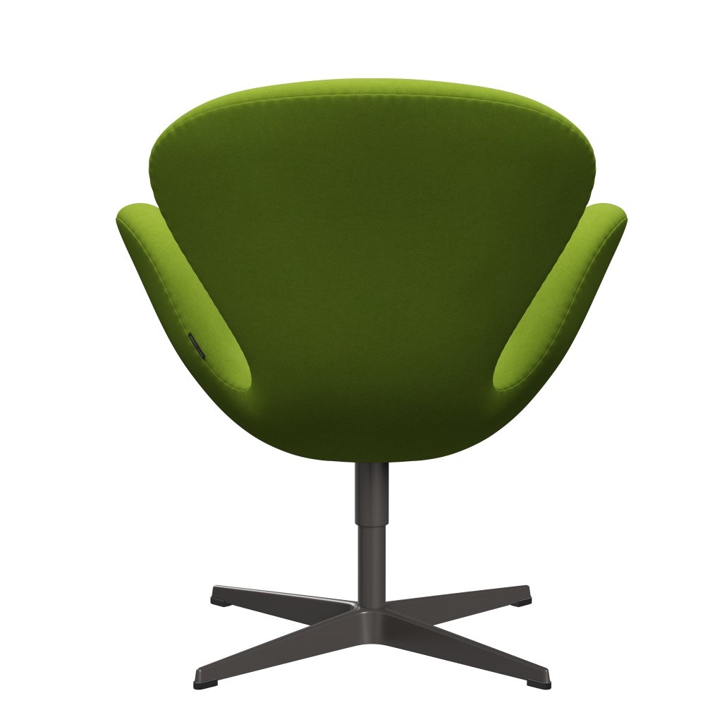 Fritz Hansen Swan Lounge Chair, Graphite chaud / confort vert (68011)