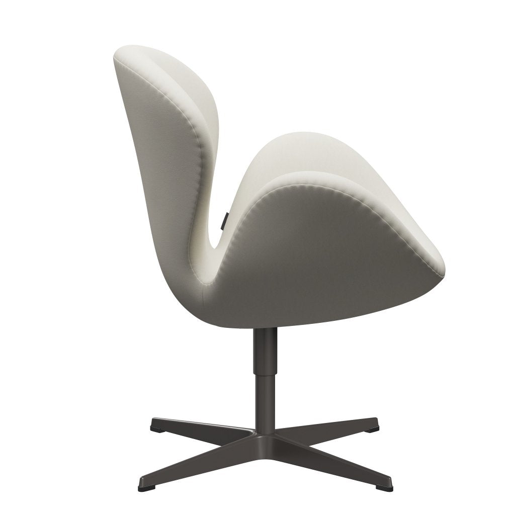 Sedia da salotto Fritz Hansen Swan, grigio chiaro di grafite/comfort calda