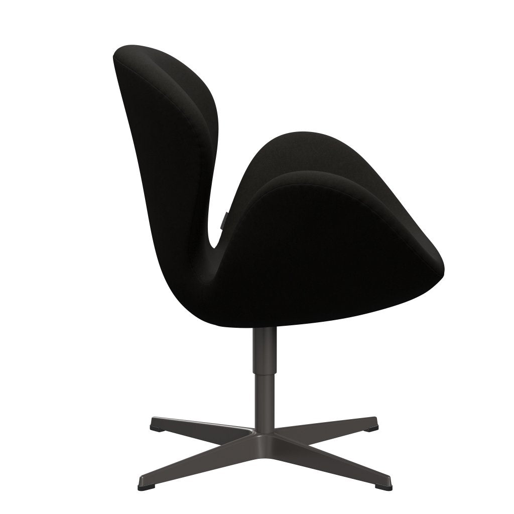 Sedia fritz Hansen Swan Lounge, calda grafite/comfort nero (61013)