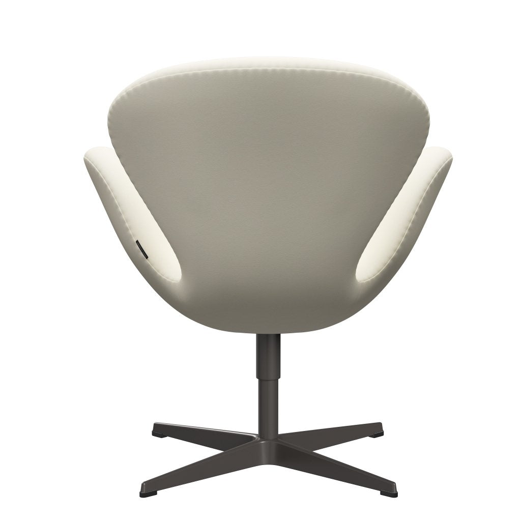 Fritz Hansen Swan Lounge Silla, Grafito cálido/comodidad blanca