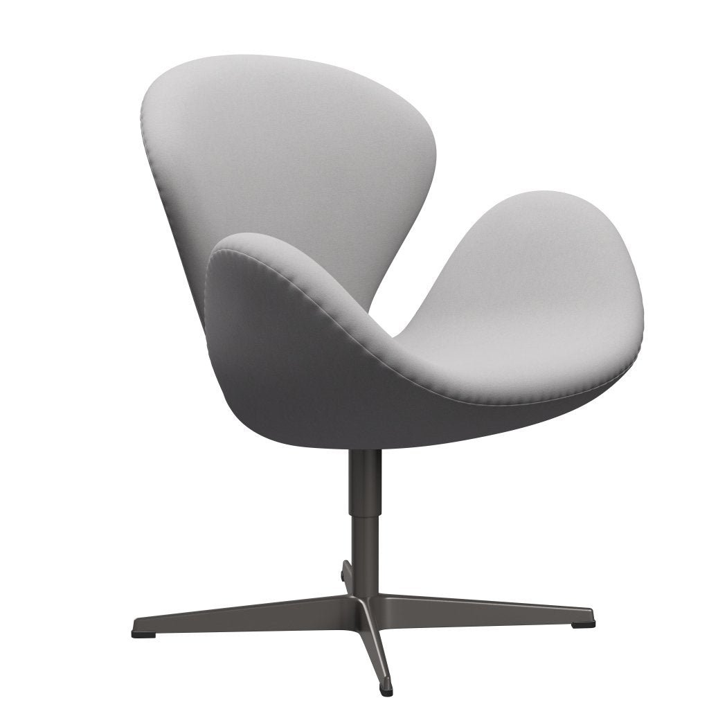 Fritz Hansen Swan Lounge Chair, Warm Graphite/Comfort White/Grey