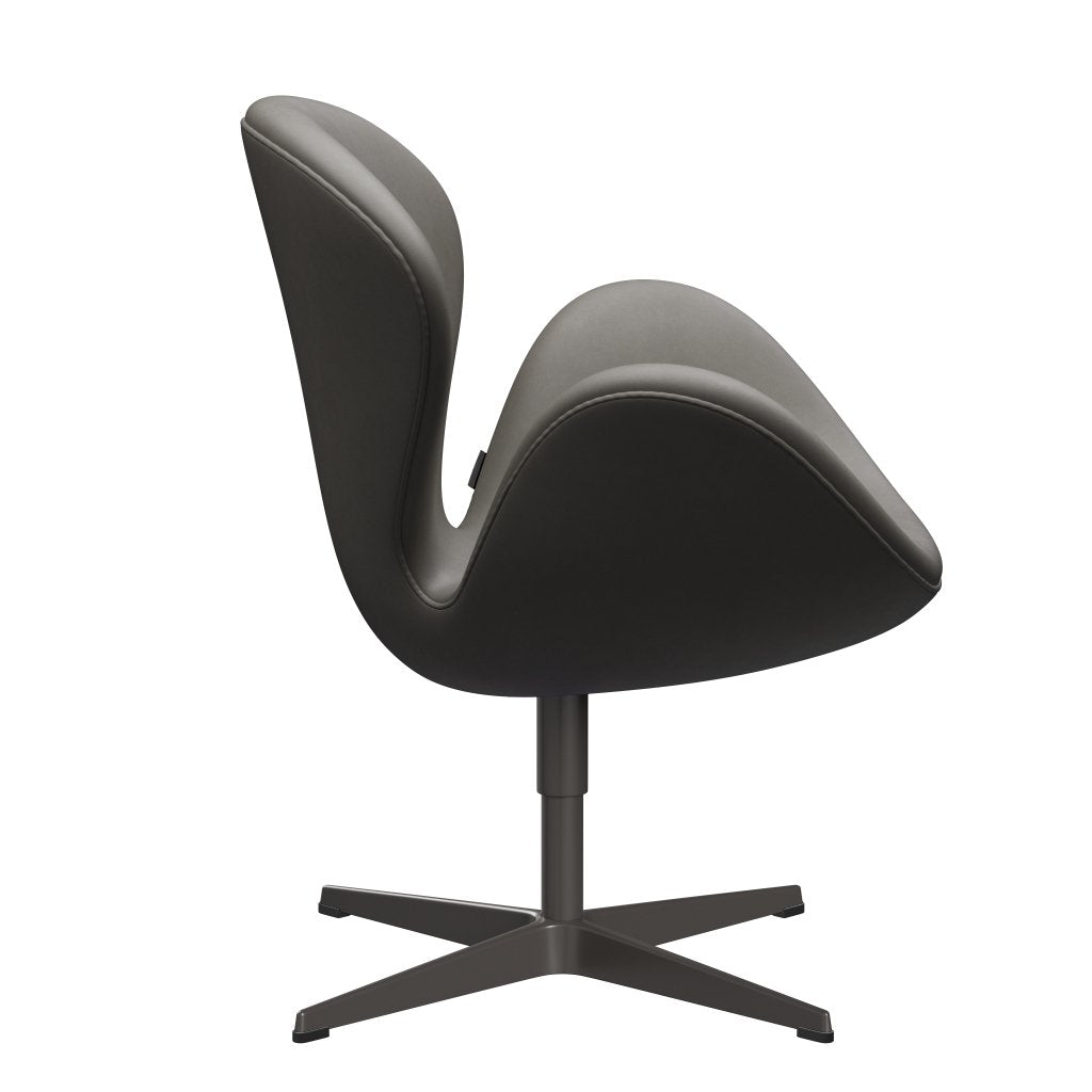 Fritz Hansen Swan Lounge Chair, warme Graphit/Essential Lava