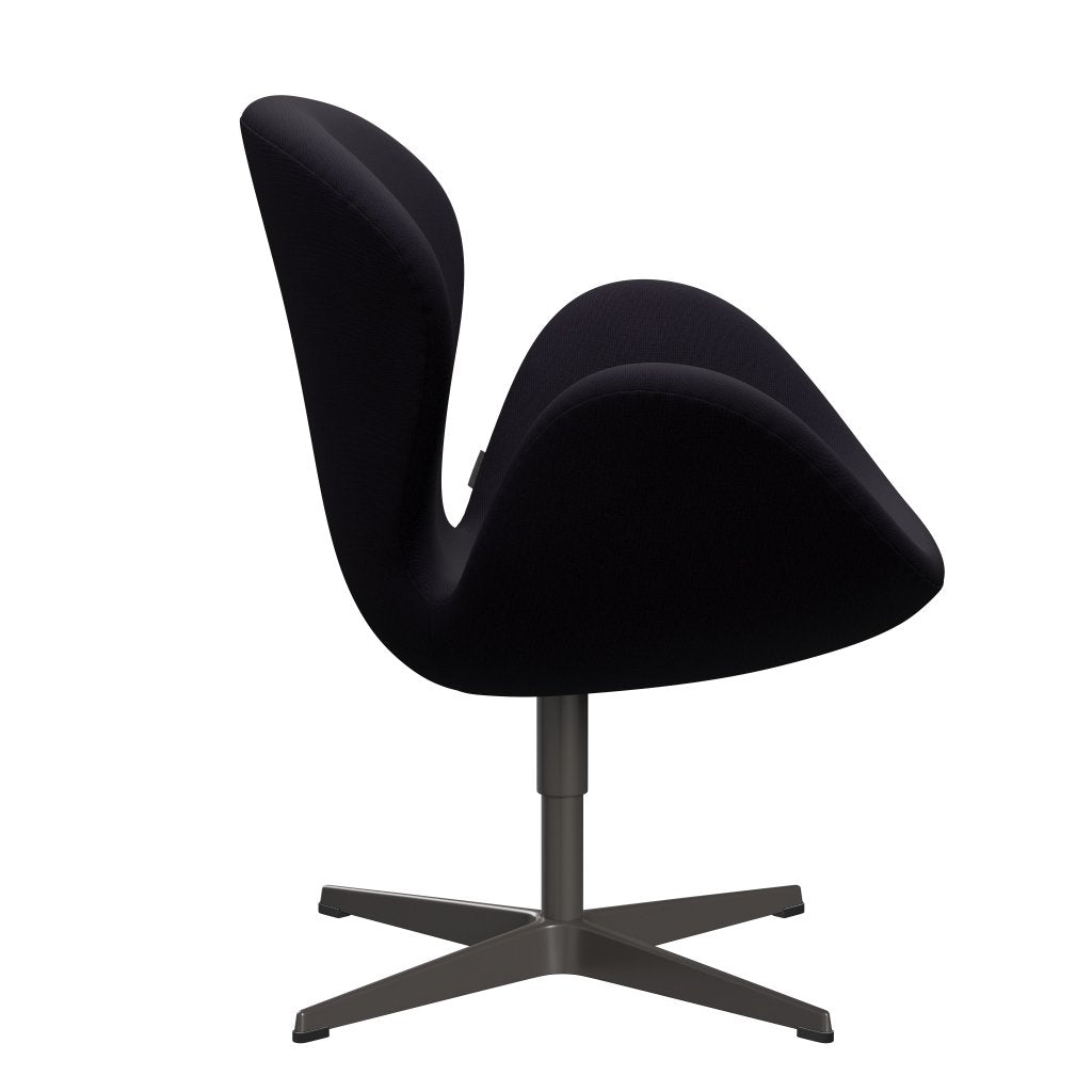 Fritz Hansen Swan Lounge Stuhl, warmes Graphit/Fame Bordeaux (64055)