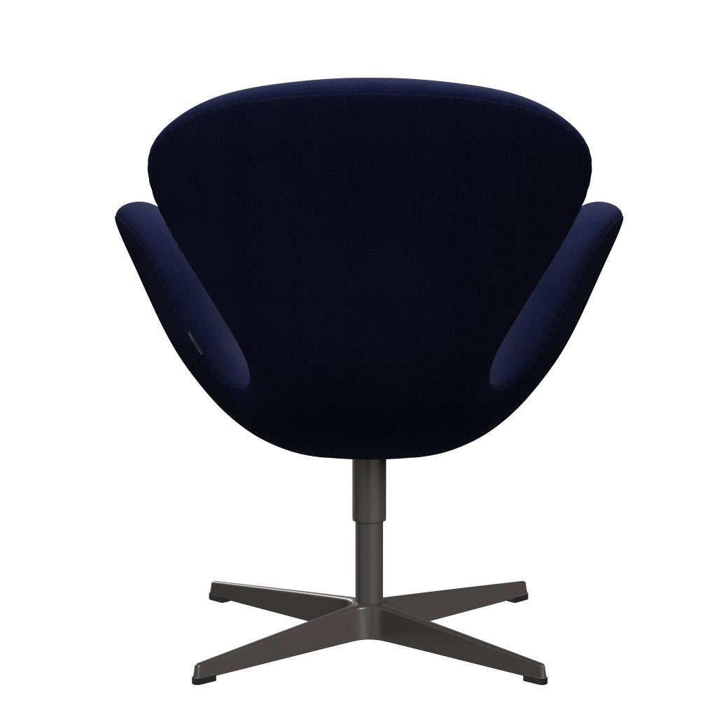 Fritz Hansen Swan Lounge Stuhl, warmes Graphit/Fame Dunkelblau (66005)