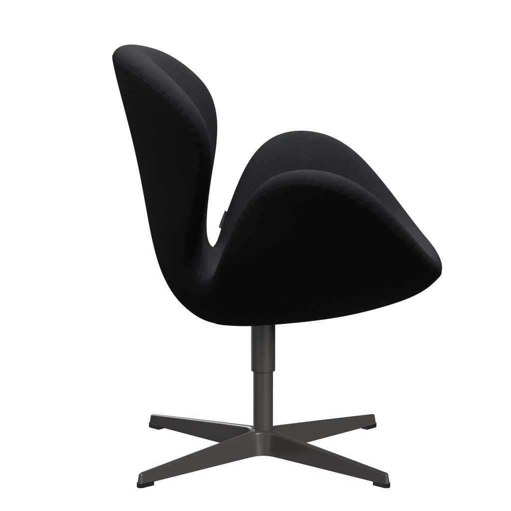 Fritz Hansen Chaise salon de cygne, graphite chaud / gris de renommée (60019)