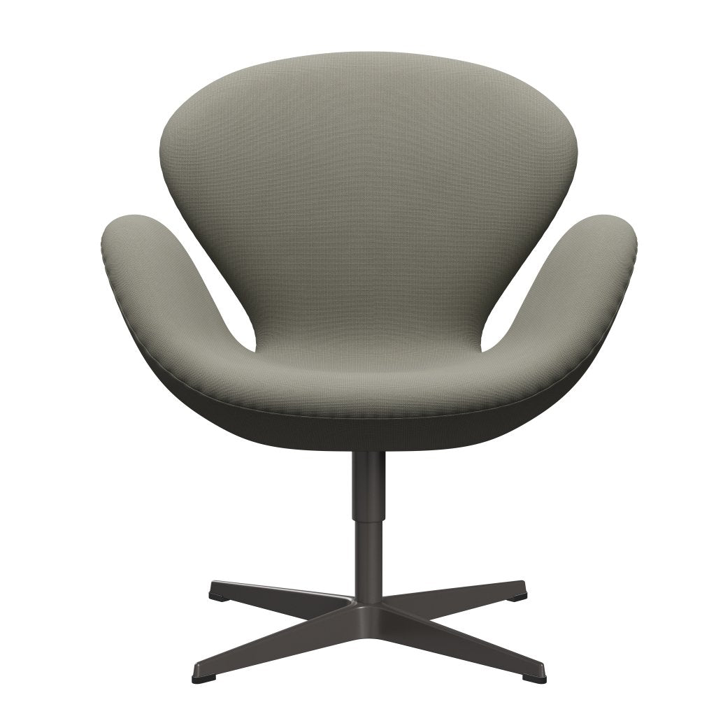 Fritz Hansen Swan Lounge Silla, Grafito cálido/fama gris (61136)