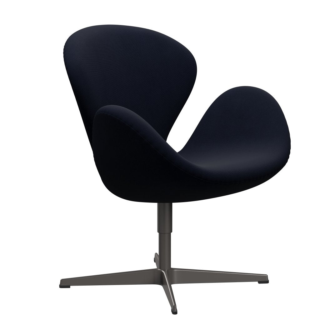 Fritz Hansen Swan Lounge Stuhl, warme Graphit/Ruhmes Navy (66061)