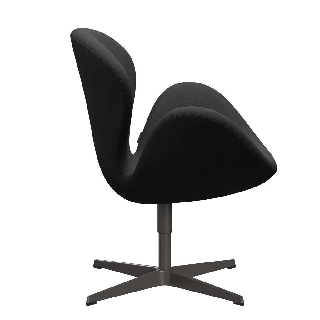 Fritz Hansen Swan Lounge Silla, Grafito cálido/Fiord Negro