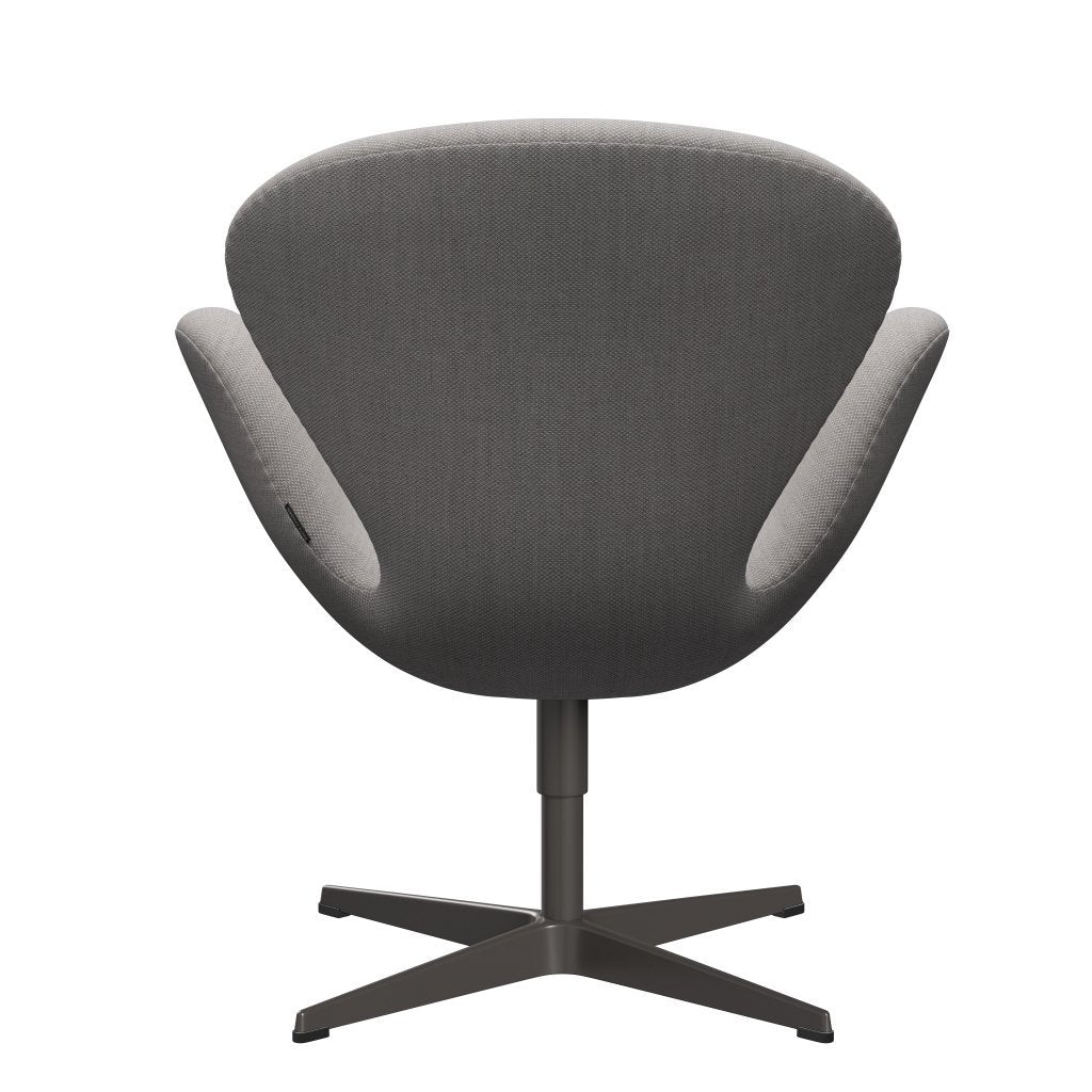 Fritz Hansen Swan Lounge Stuhl, warmer Graphit/Fiordstein/Stein