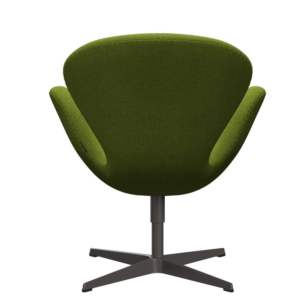 Fritz Hansen Swan Lounge Silla, Grafito cálido/Hallingdal Green