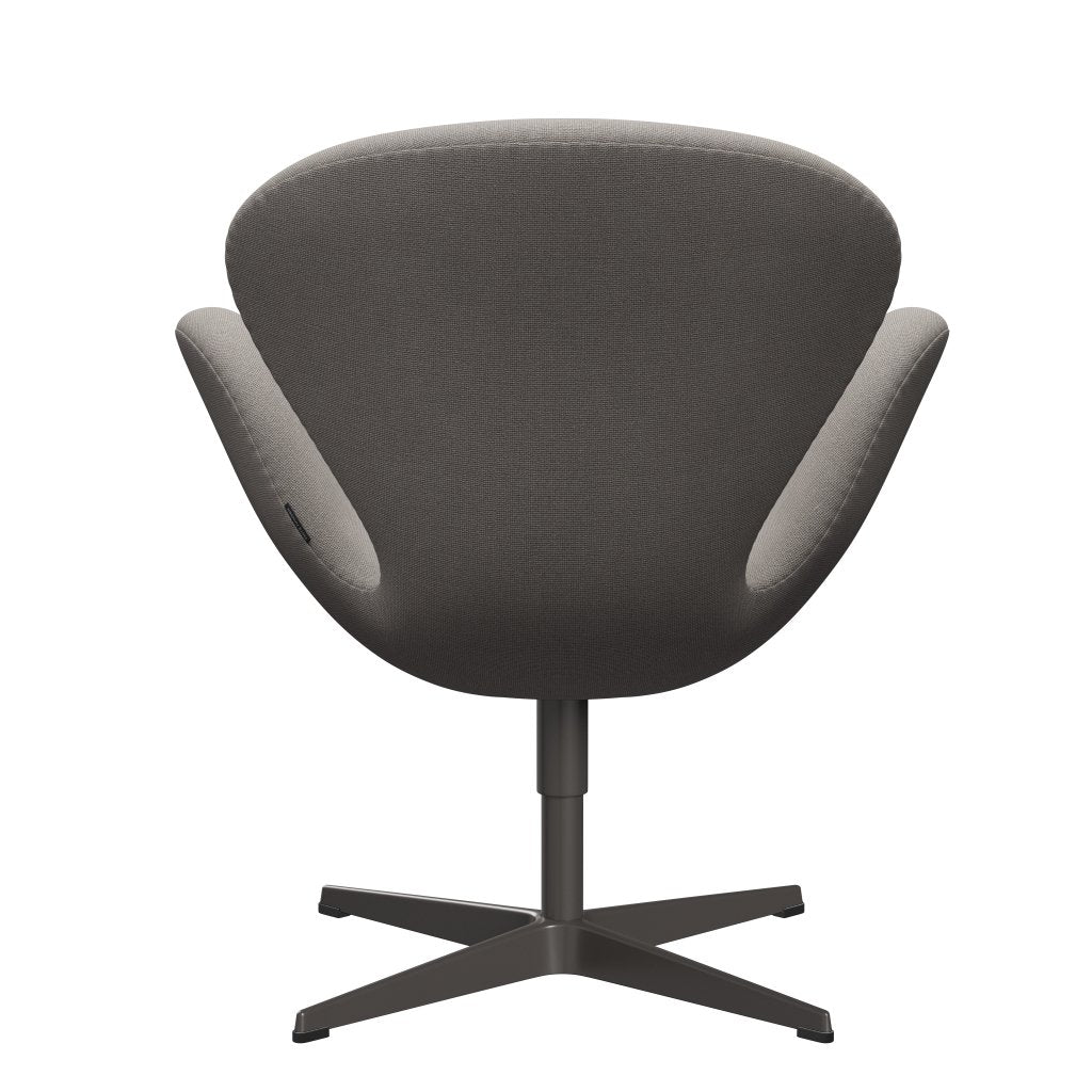 Fritz Hansen Swan Lounge Chair, Warm Graphite/Hallingdal Light Gray (113)