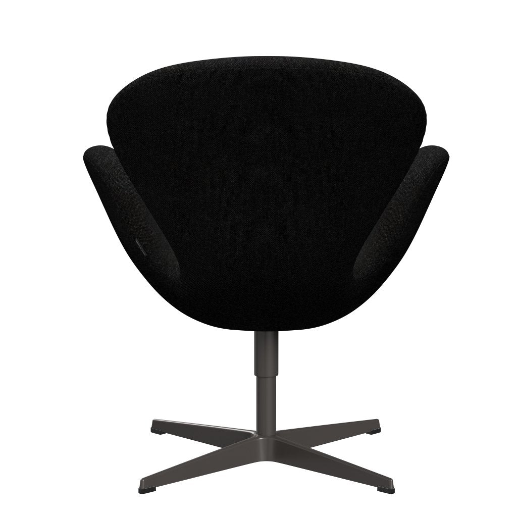 Sedia da salone Fritz Hansen Swan, carbone caldo di grafite/Hallingdal