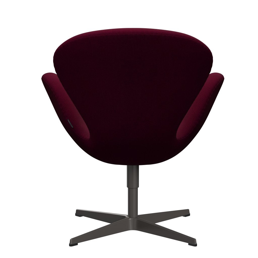 Sedia fritz Hansen Swan Lounge, calda grafite/Hallingdal Dark