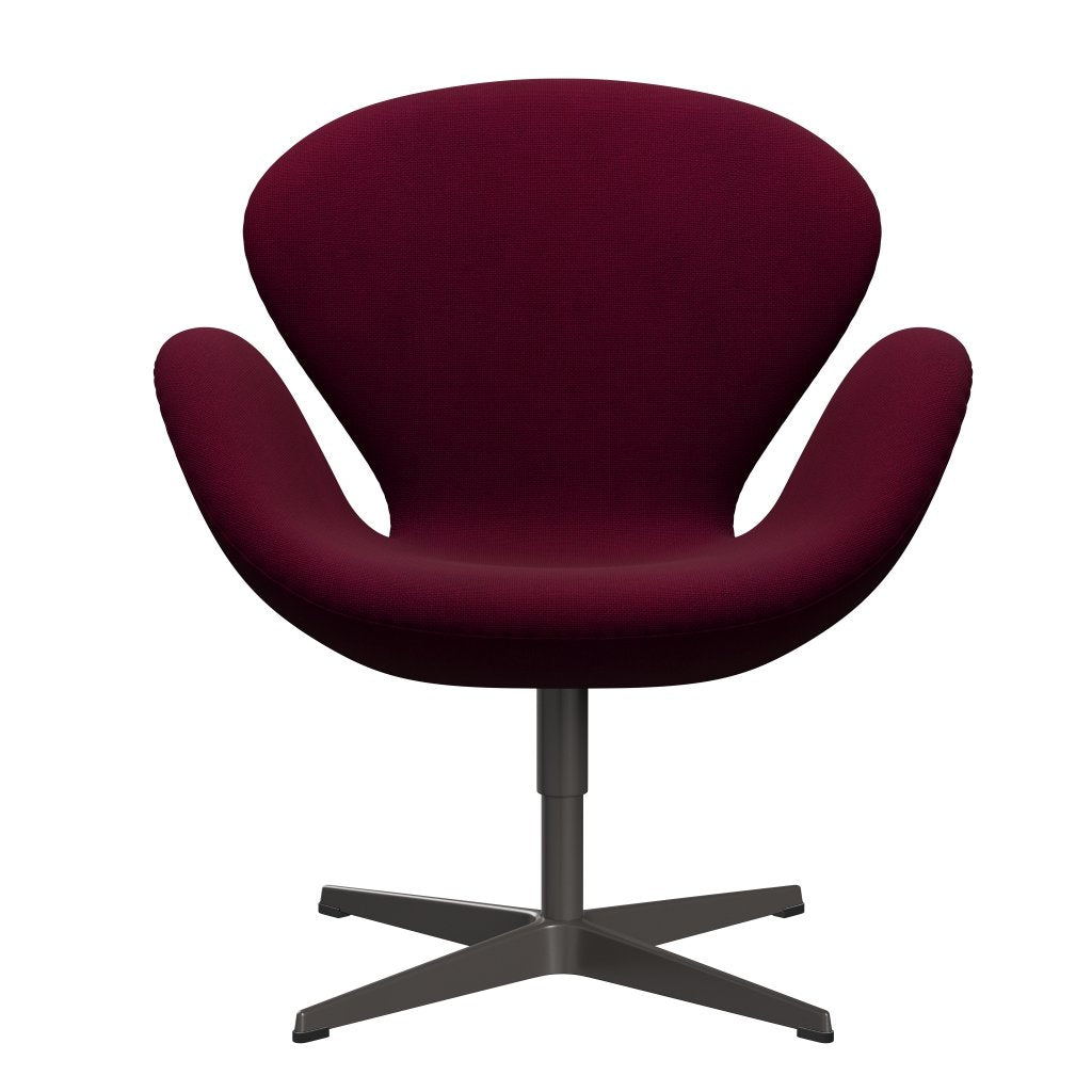 Sedia fritz Hansen Swan Lounge, calda grafite/Hallingdal Dark