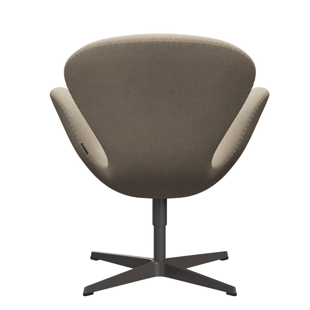 Fritz Hansen Swan Lounge Chair, warmer Graphit/Hallingdal -Sand