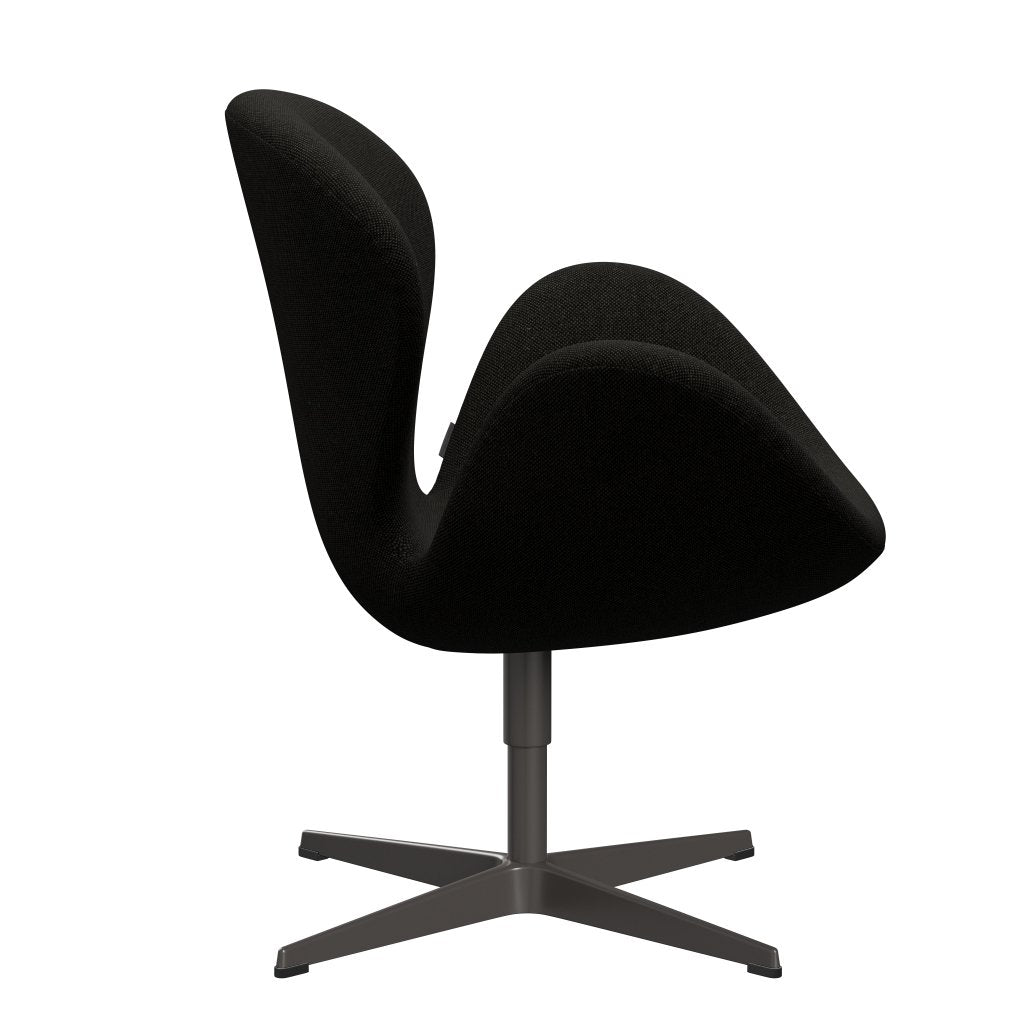 Fritz Hansen Swan Lounge Stuhl, warmer Graphit/Hallingdal Schwarz/Grau (173)