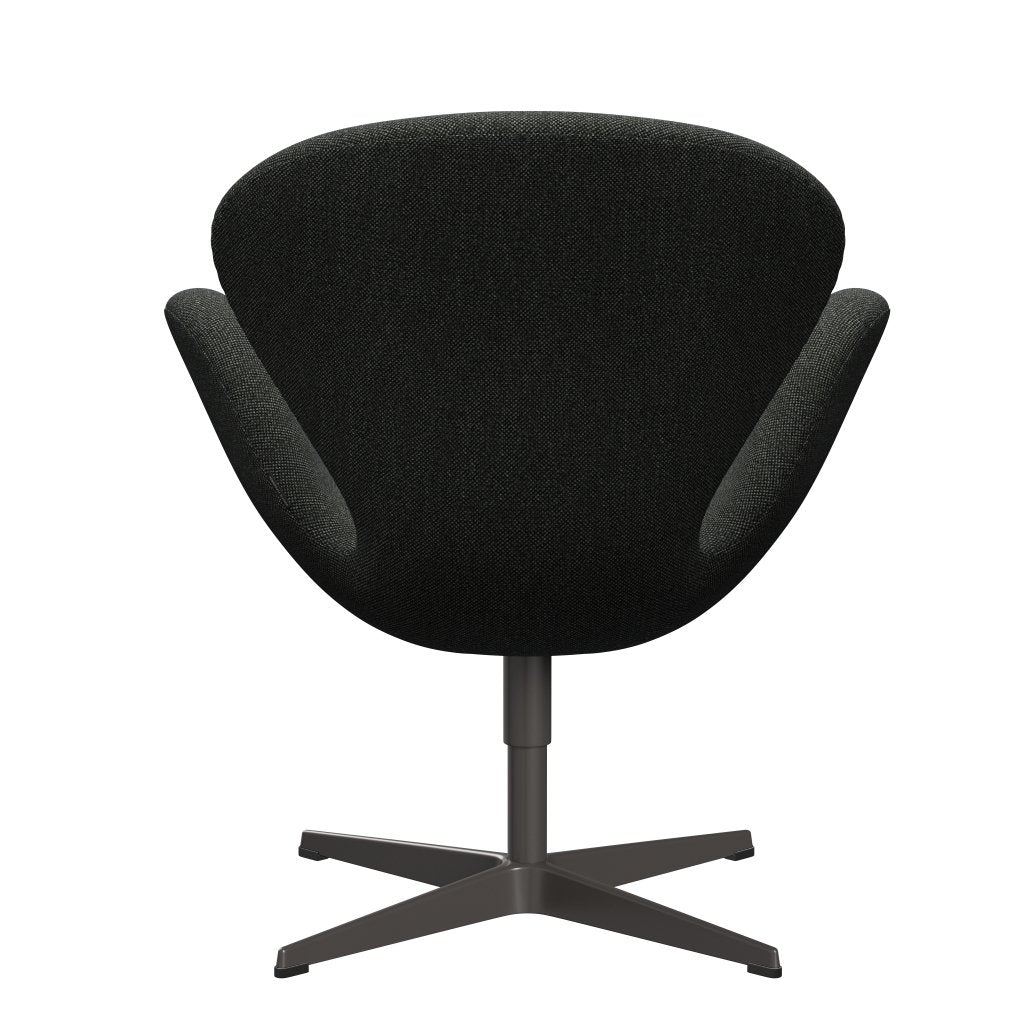 Sedia fritz Hansen Swan Lounge, calda grafite/Hallingdal nero/grigio (368)