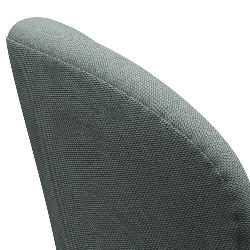 Fritz Hansen Chaise salon de cygne, graphite chaud / re léger aquamarine / naturel