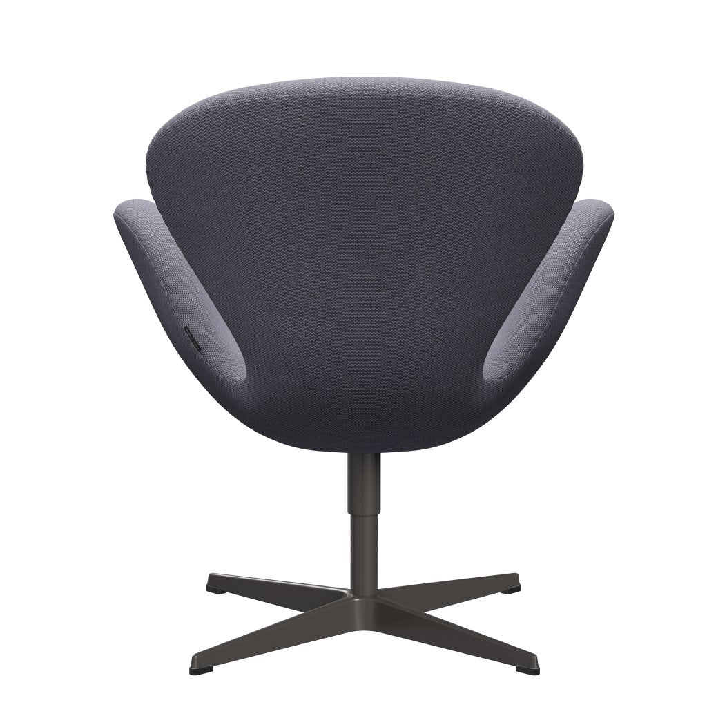 Fritz Hansen Swan Lounge Chair, Warm Graphite/Re Wool Lavender/Natural