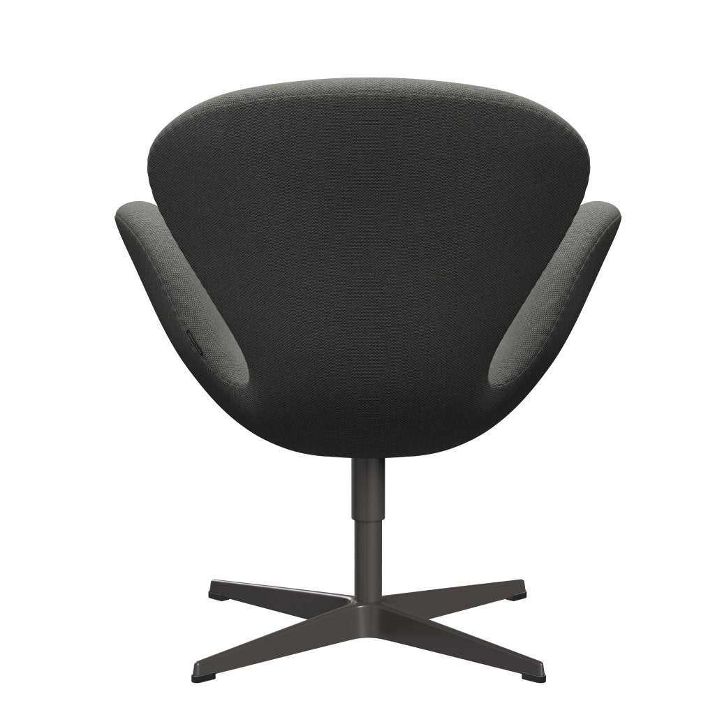 Fritz Hansen Swan Lounge Stuhl, warmer Graphit/Re Wolltaupe/natürlich