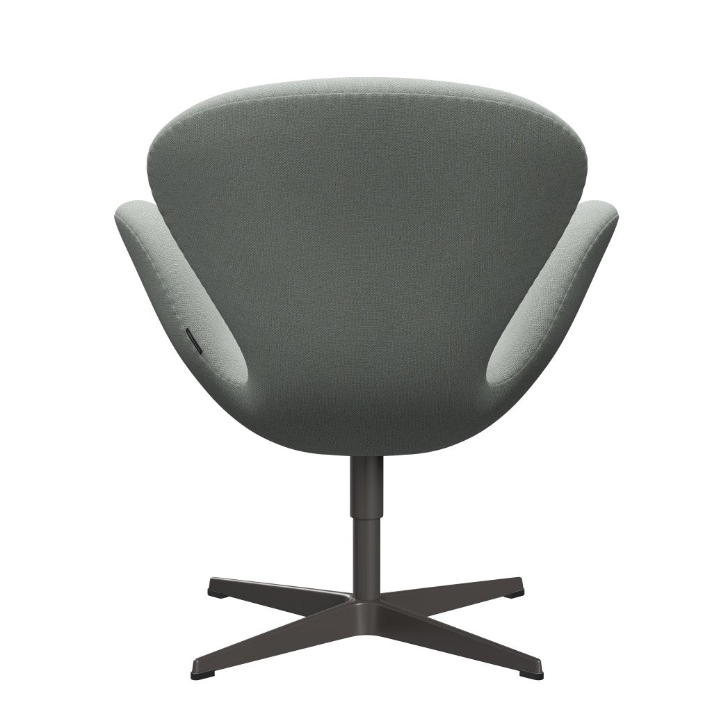 Sedia fritz Hansen Swan Lounge, calda grafite/Sunniva Mint Green