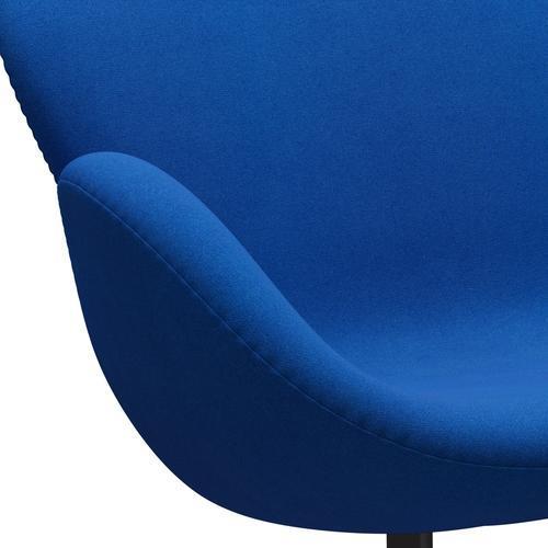 Fritz Hansen Joutsen sohva 2 -paikkainen, lämmin grafiitti/tonus sininen