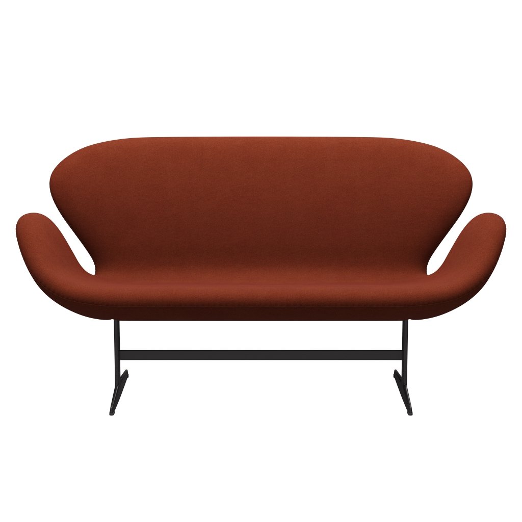 Fritz Hansen Joutsen sohva 2 -paikkainen, lämmin grafiitti/tonus -arina