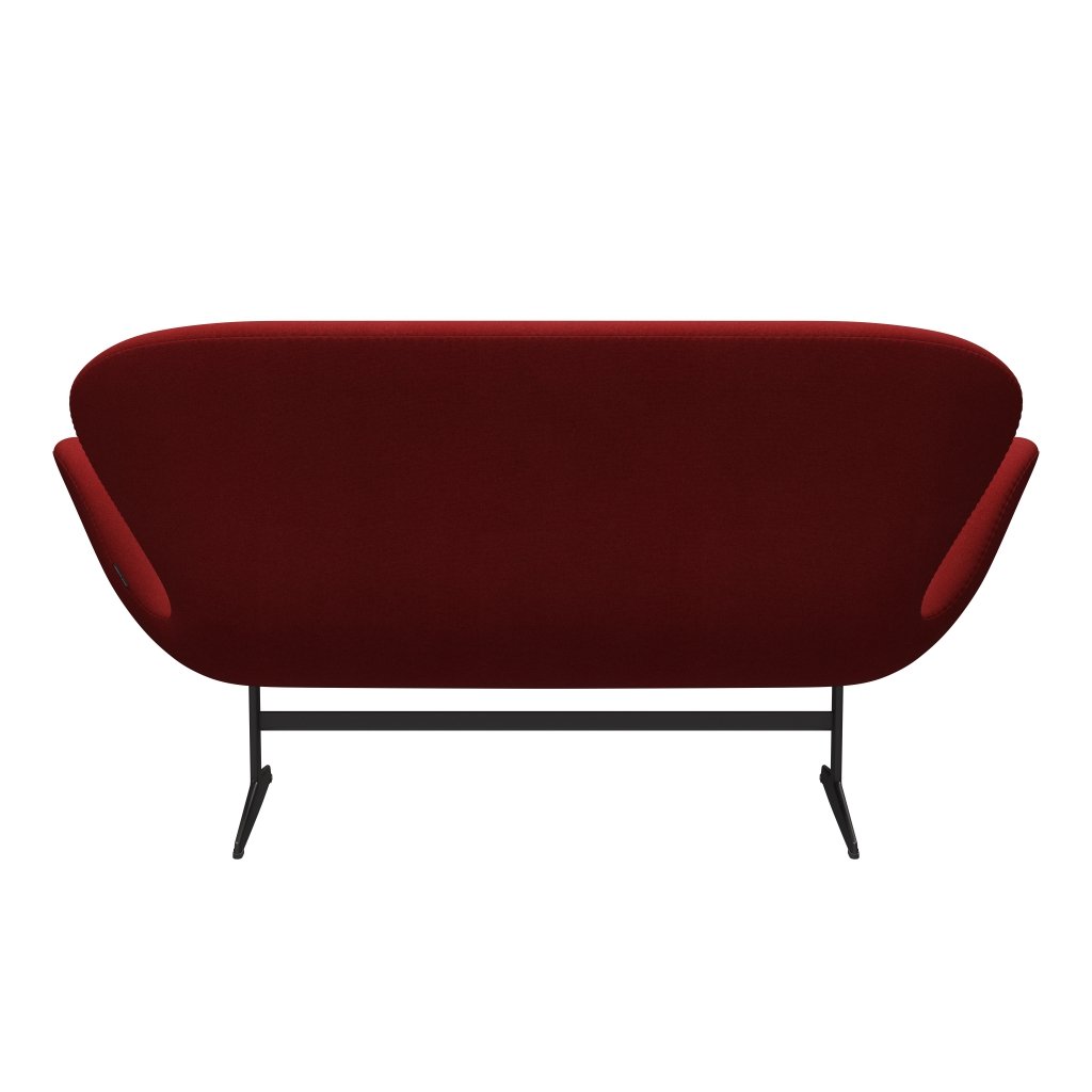 Fritz Hansen Swan Sofa 2 Seater, Warm Graphite/Tonus Burnt Red