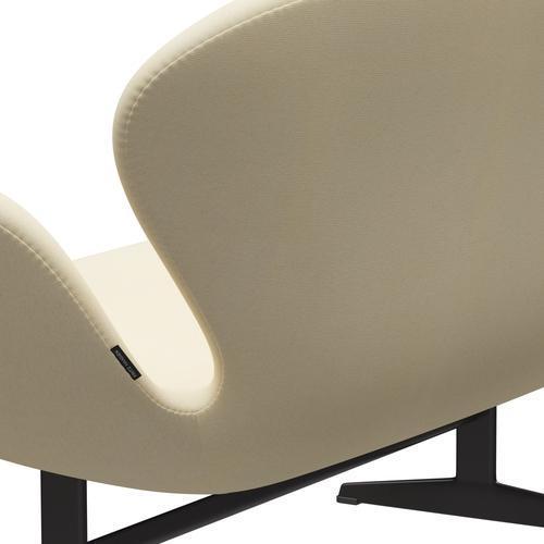 Fritz Hansen Swan Sofa 2 Seater, Warm Graphite/Tonus Wool White