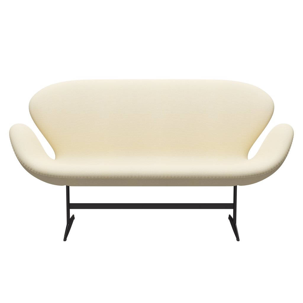 Fritz Hansen Swan Sofa 2 Seater, Warm Graphite/Tonus Wool White