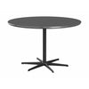 Fritz Hansen Table à manger circulaire Ø120 cm, bromo gris / noir