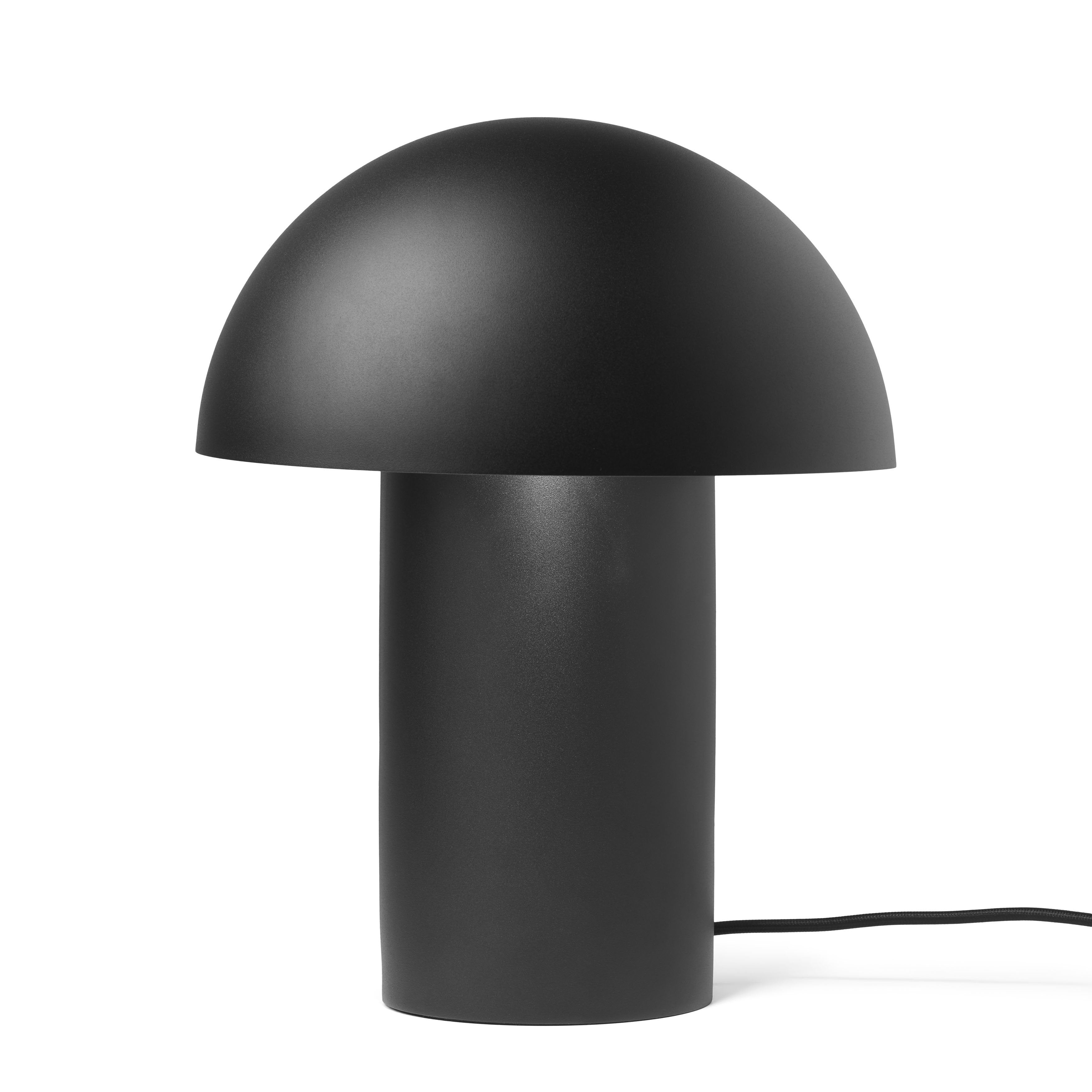 Lámpara de mesa de recolección de gejst negro, 40 cm