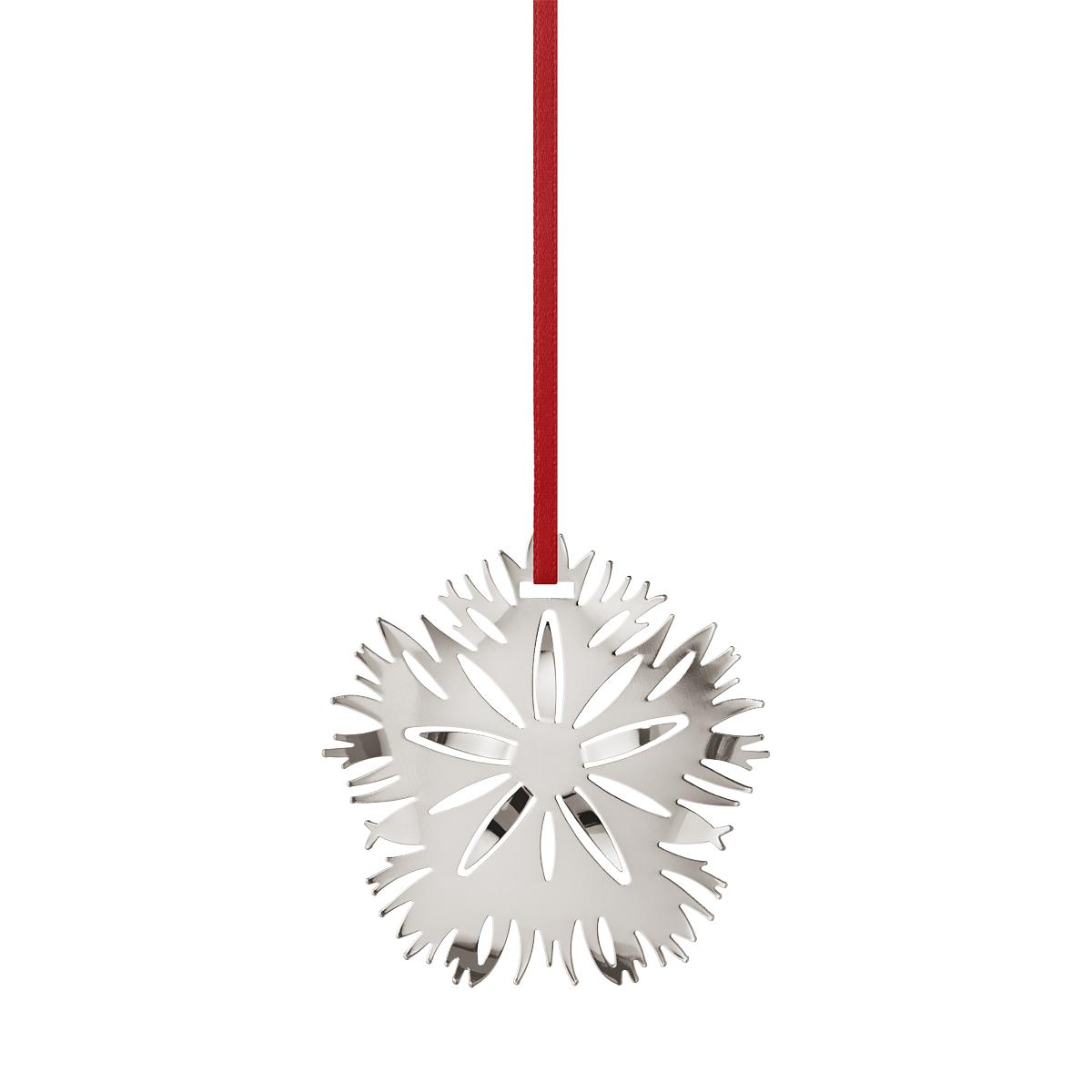 GEORG JENSEN Christmas Ornament Ice Garnation, Palladium Edition