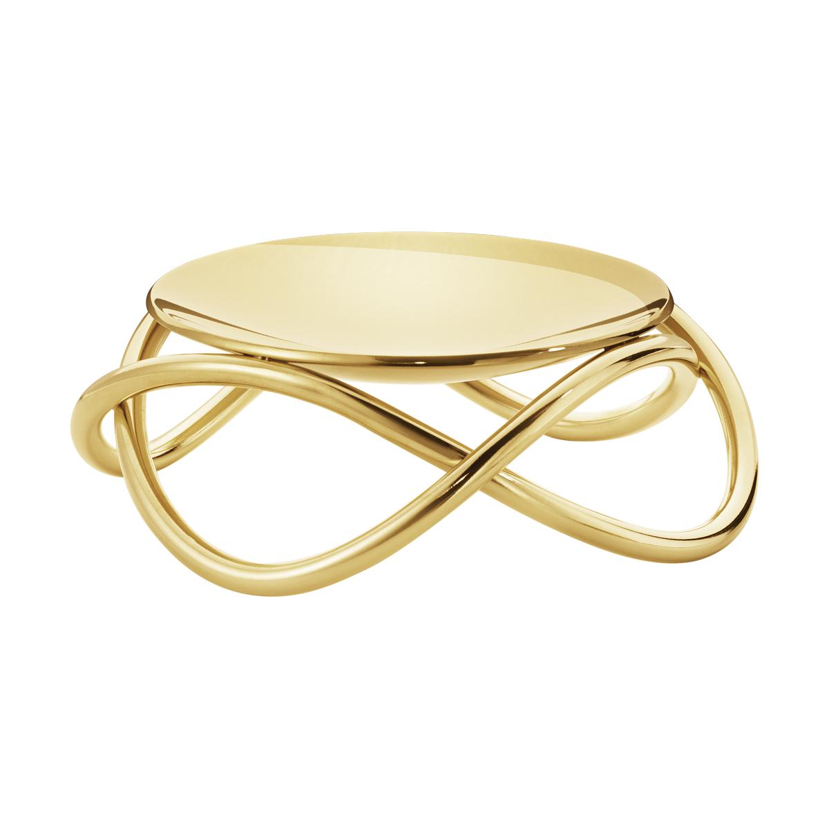 Georg Jensen Glow Candle Holder Gold Plated