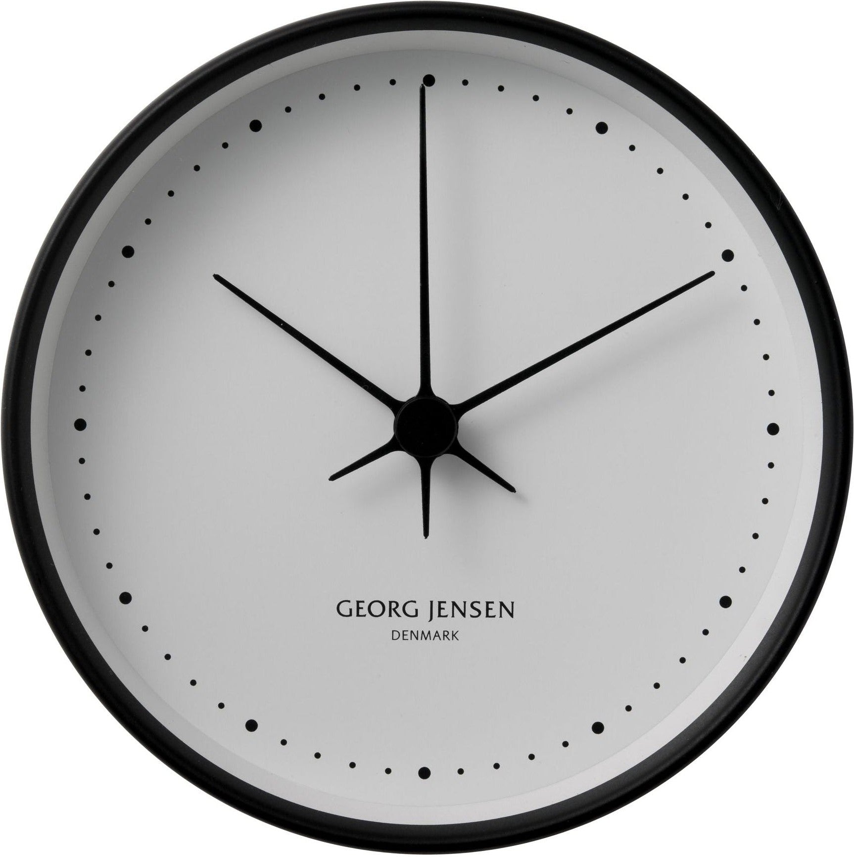 Reloj de pared Georg Jensen HK Negro/blanco, 22 cm