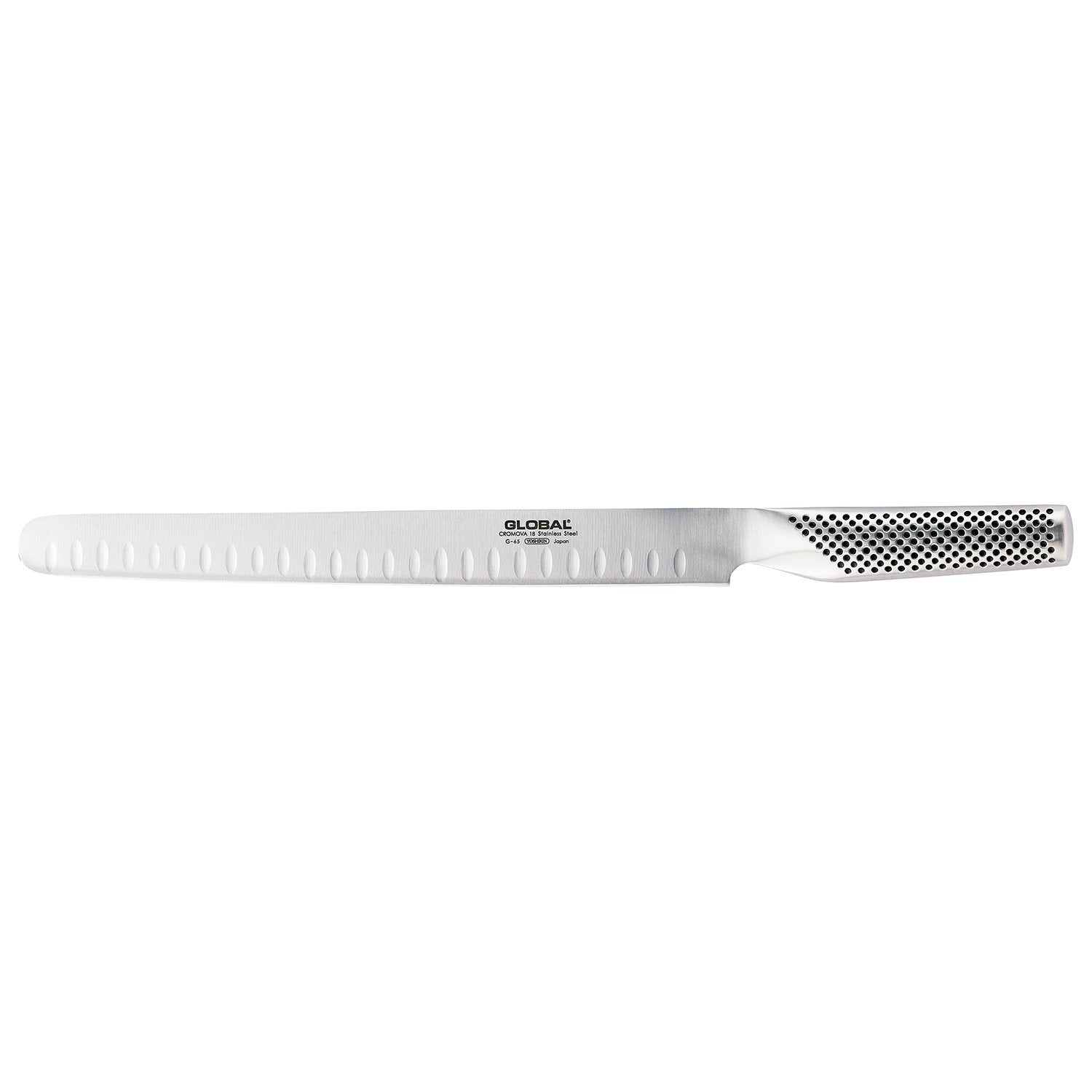 Global G 65 skinklaxkniv, Kulle, 27 cm